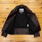 Slim Fit Motorcycle Jacket, Dark Seal Vicenza, 36" - S#5809