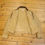 Type III Jean Jacket - Unlined Cow Suede, Suede: Sand, 40" - S#7342