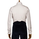 Aero CC41 Spearpoint Collar Shirt: Ivory Stripe