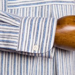 END OF LINE CLEARANCE Aero CC41 Flannel Cotton Collarless Shirt (LAST FEW)