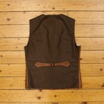 Shackelton Waistcoat (Blue Label), Assorted leather, 40" - S#6935