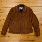 Majestic, Goat Suede: Rust, 46" - S#7059