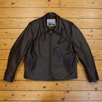 1930's Half Belt, Vicenza: Dark Seal, 46" - S#7181