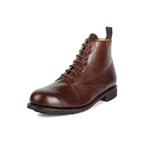 Horsehide Work Boots (Commando Sole): Brown