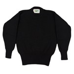 END OF LINE/CLEARANCE 1920s US Collegiate Sports Sweater: Black (Size L)