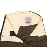 END OF LINE/CLEARANCE Harris Tweed Trousers: North Sea Herringbone