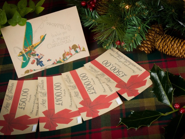 Aero Christmas gift vouchers