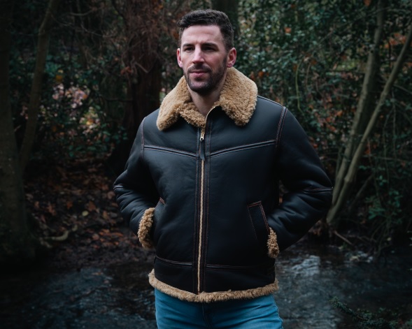 Outlander leather jacket by Aero