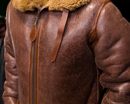 Pebbled Grain RAF Jacket